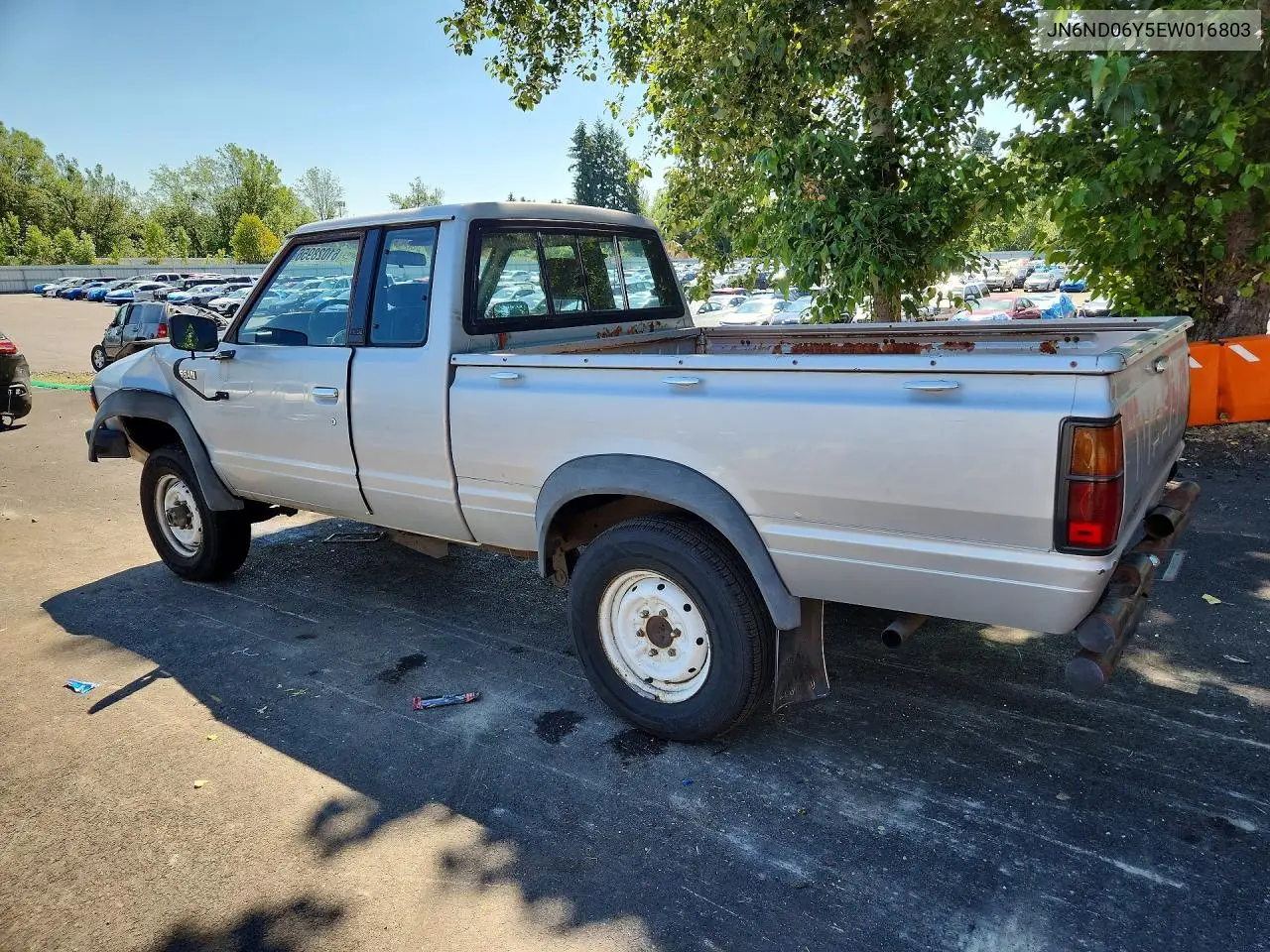 1984 Datsun 720 King Cab 4X4 VIN: JN6ND06Y5EW016803 Lot: 61028956