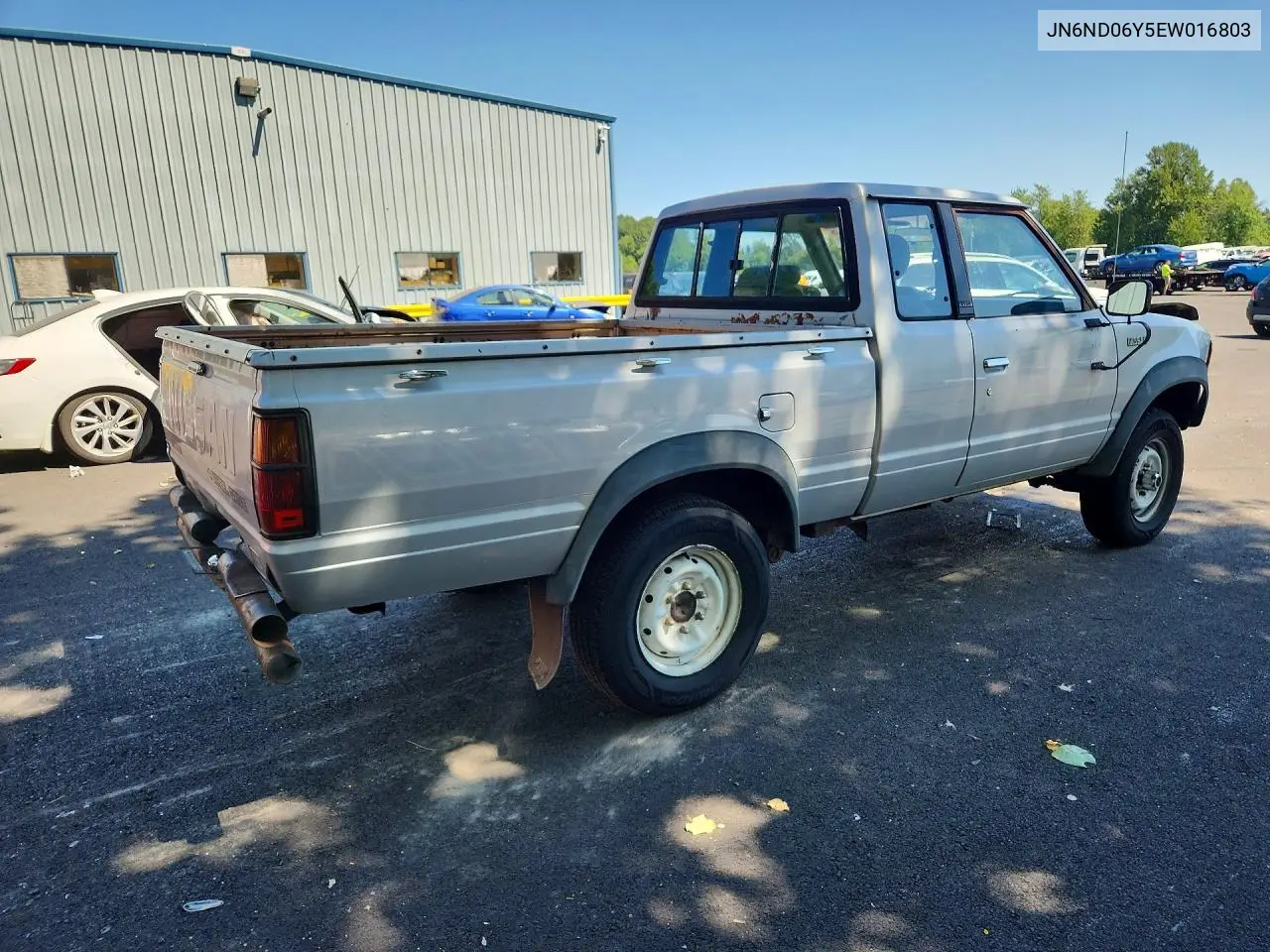 1984 Datsun 720 King Cab 4X4 VIN: JN6ND06Y5EW016803 Lot: 61028956