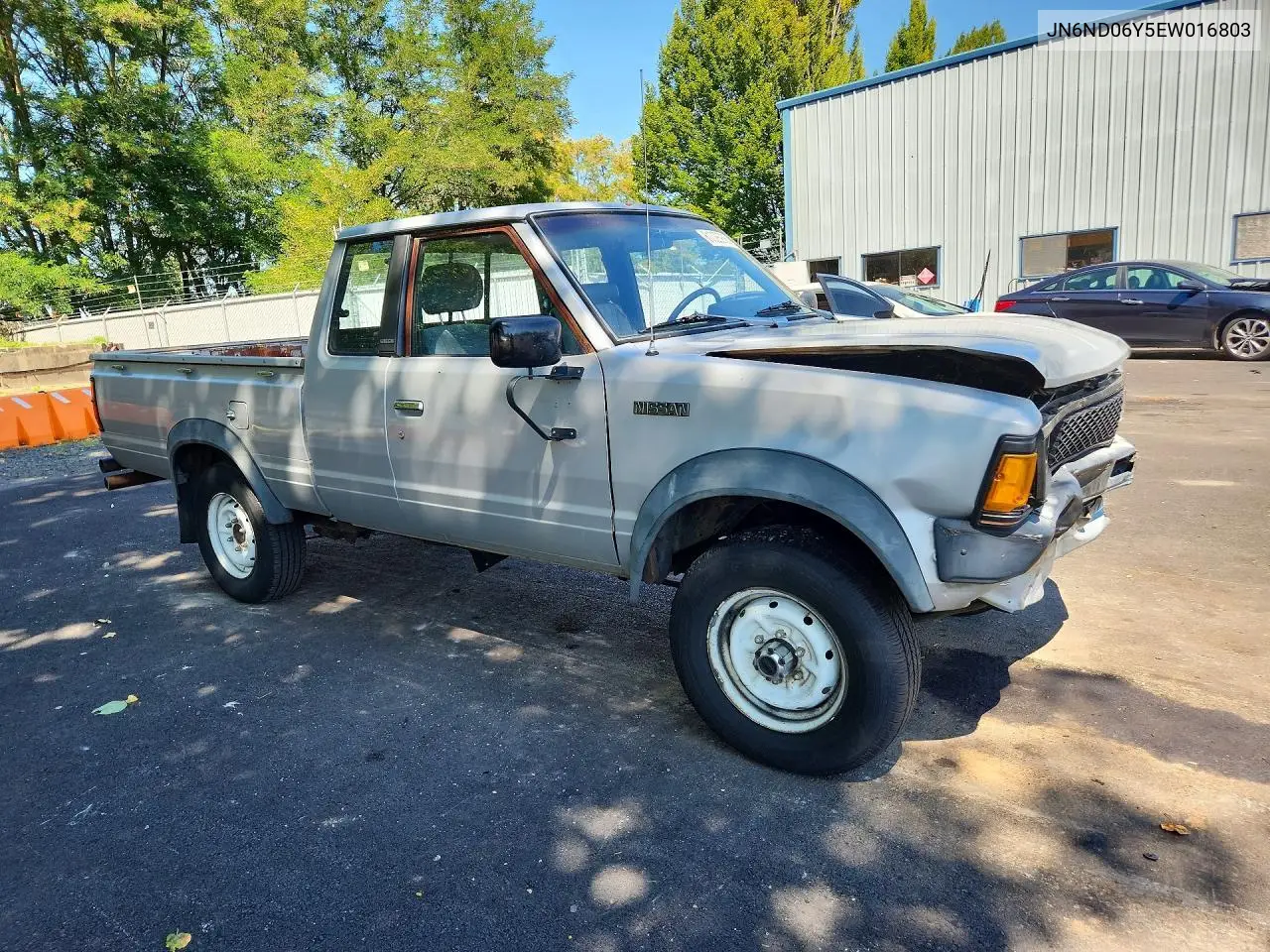 1984 Datsun 720 King Cab 4X4 VIN: JN6ND06Y5EW016803 Lot: 61028956