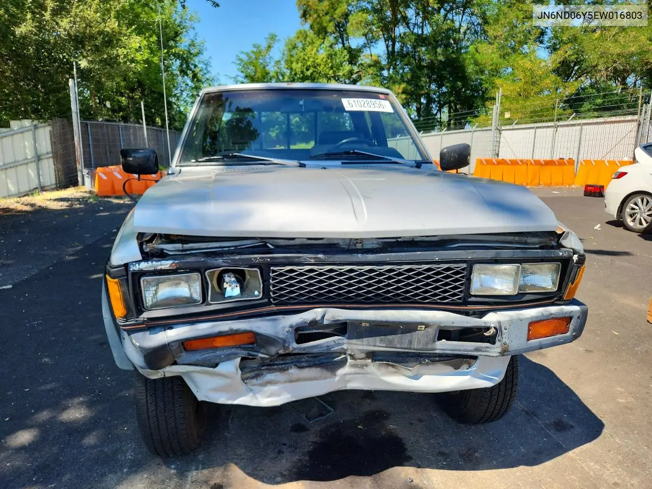 1984 Datsun 720 King Cab 4X4 VIN: JN6ND06Y5EW016803 Lot: 61028956