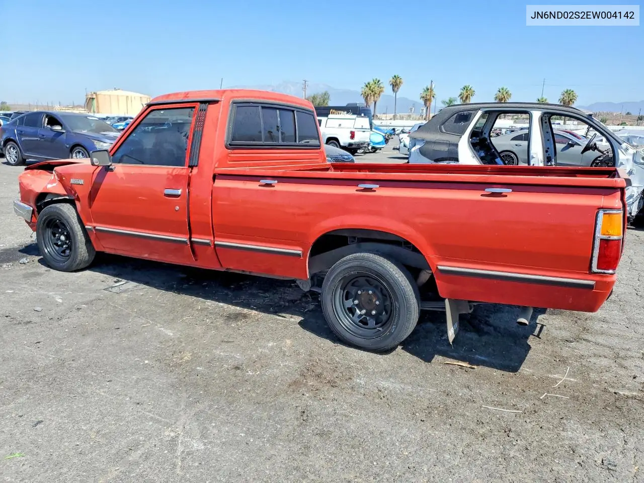 1984 Datsun 720 Long Bed VIN: JN6ND02S2EW004142 Lot: 61931266