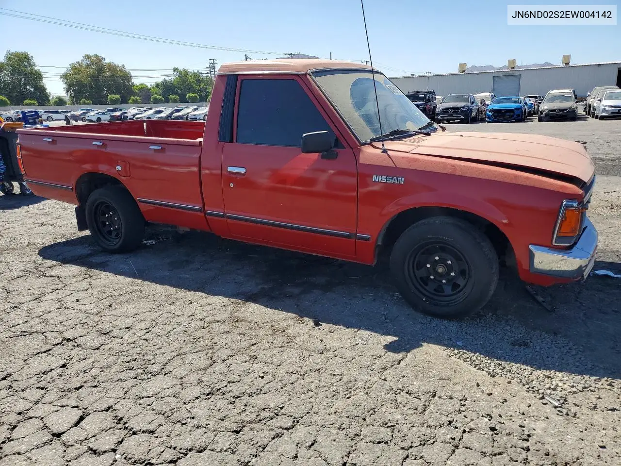 1984 Datsun 720 Long Bed VIN: JN6ND02S2EW004142 Lot: 61931266