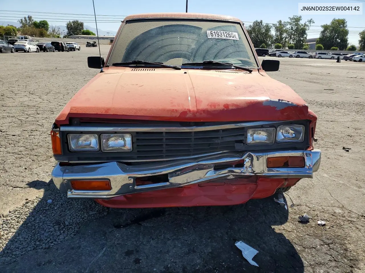 1984 Datsun 720 Long Bed VIN: JN6ND02S2EW004142 Lot: 61931266