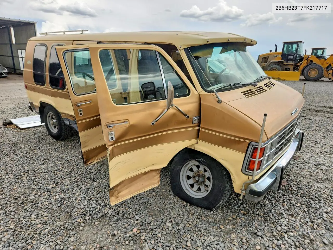 1985 Dodge Ram Van B250 VIN: 2B6HB23T7FK217717 Lot: 55719286