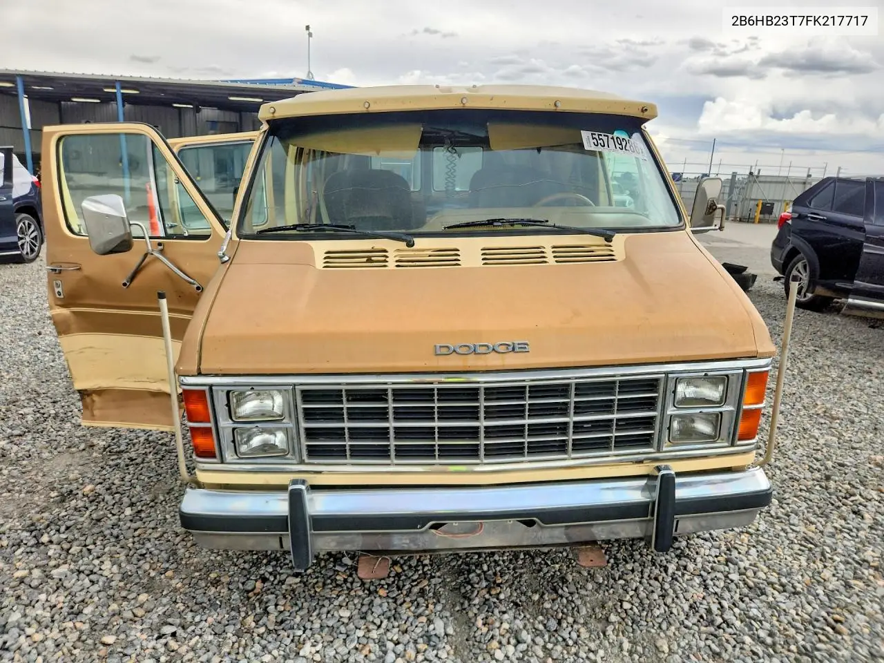 1985 Dodge Ram Van B250 VIN: 2B6HB23T7FK217717 Lot: 55719286