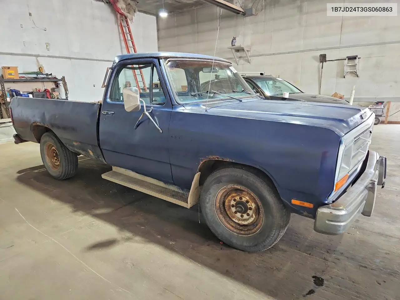 1986 Dodge D-Series D200 VIN: 1B7JD24T3GS060863 Lot: 62199376