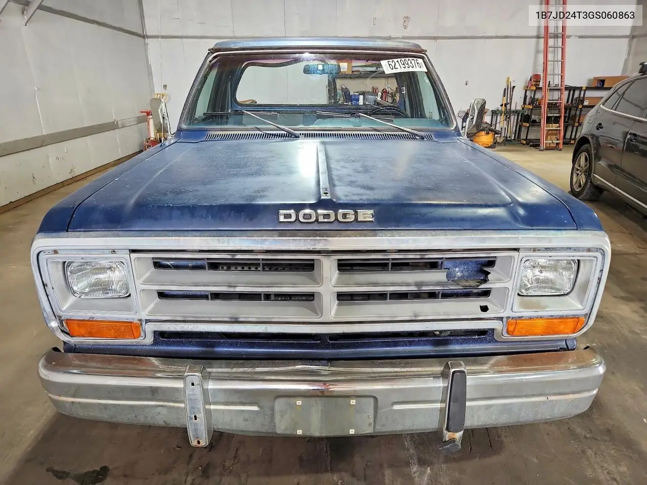 1986 Dodge D-Series D200 VIN: 1B7JD24T3GS060863 Lot: 62199376