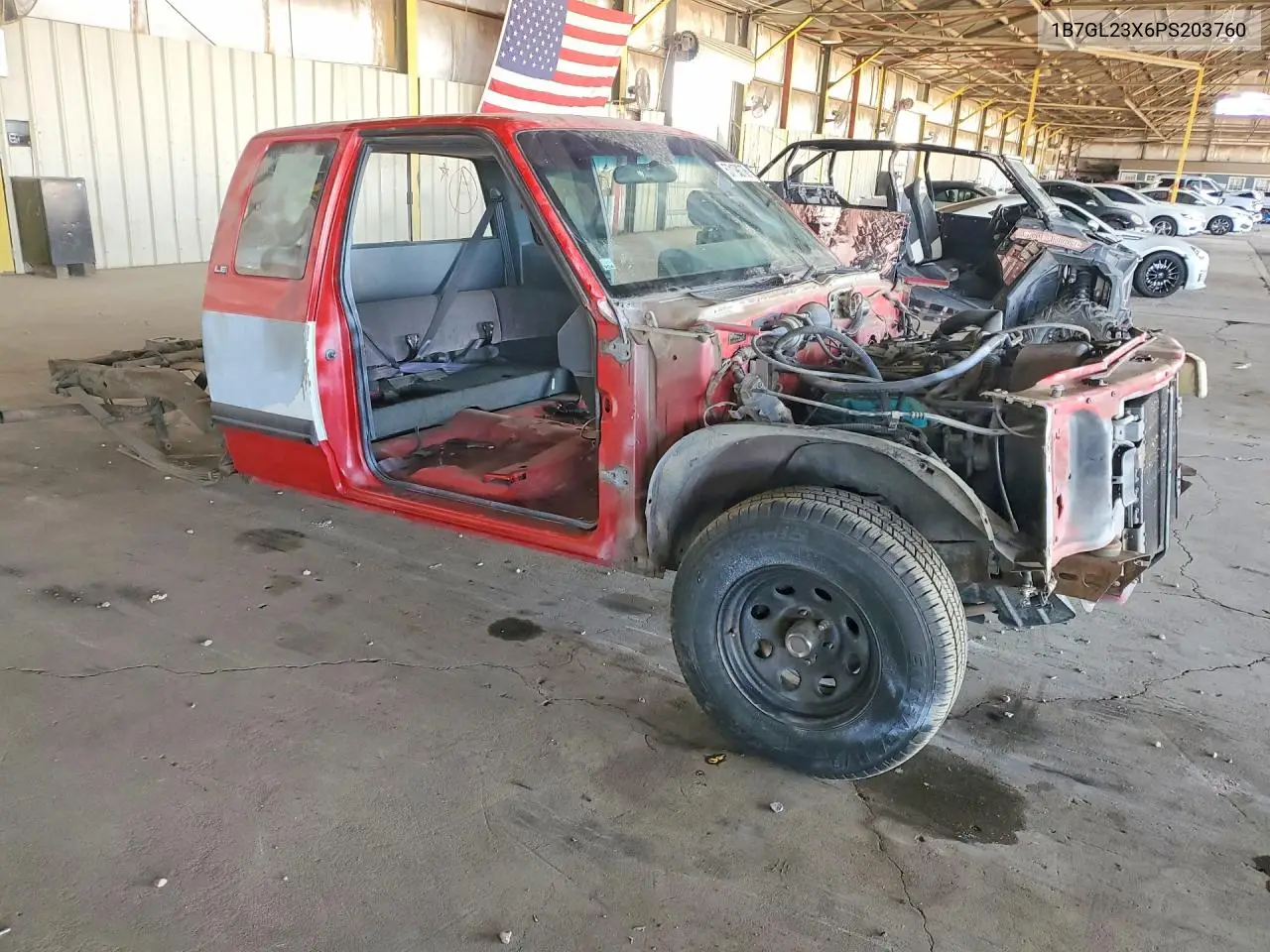 1993 Dodge Dakota VIN: 1B7GL23X6PS203760 Lot: 57190706