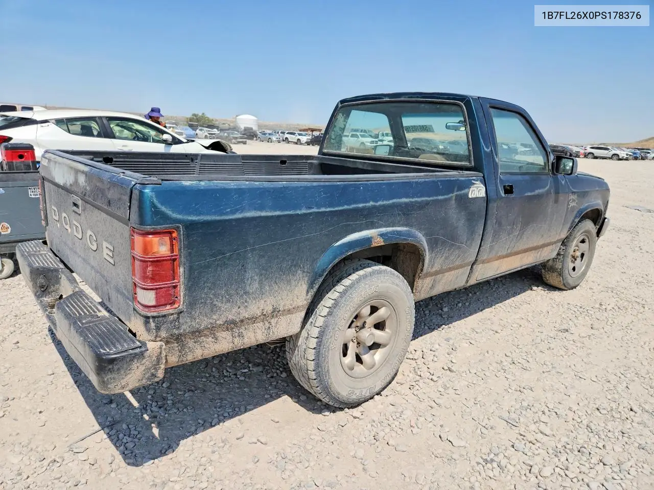1993 Dodge Dakota Sport VIN: 1B7FL26X0PS178376 Lot: 58610516