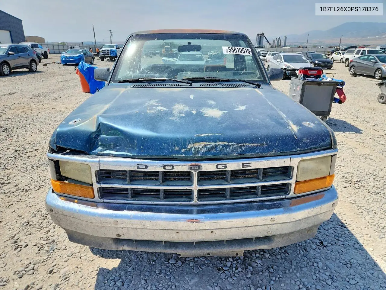 1993 Dodge Dakota Sport VIN: 1B7FL26X0PS178376 Lot: 58610516