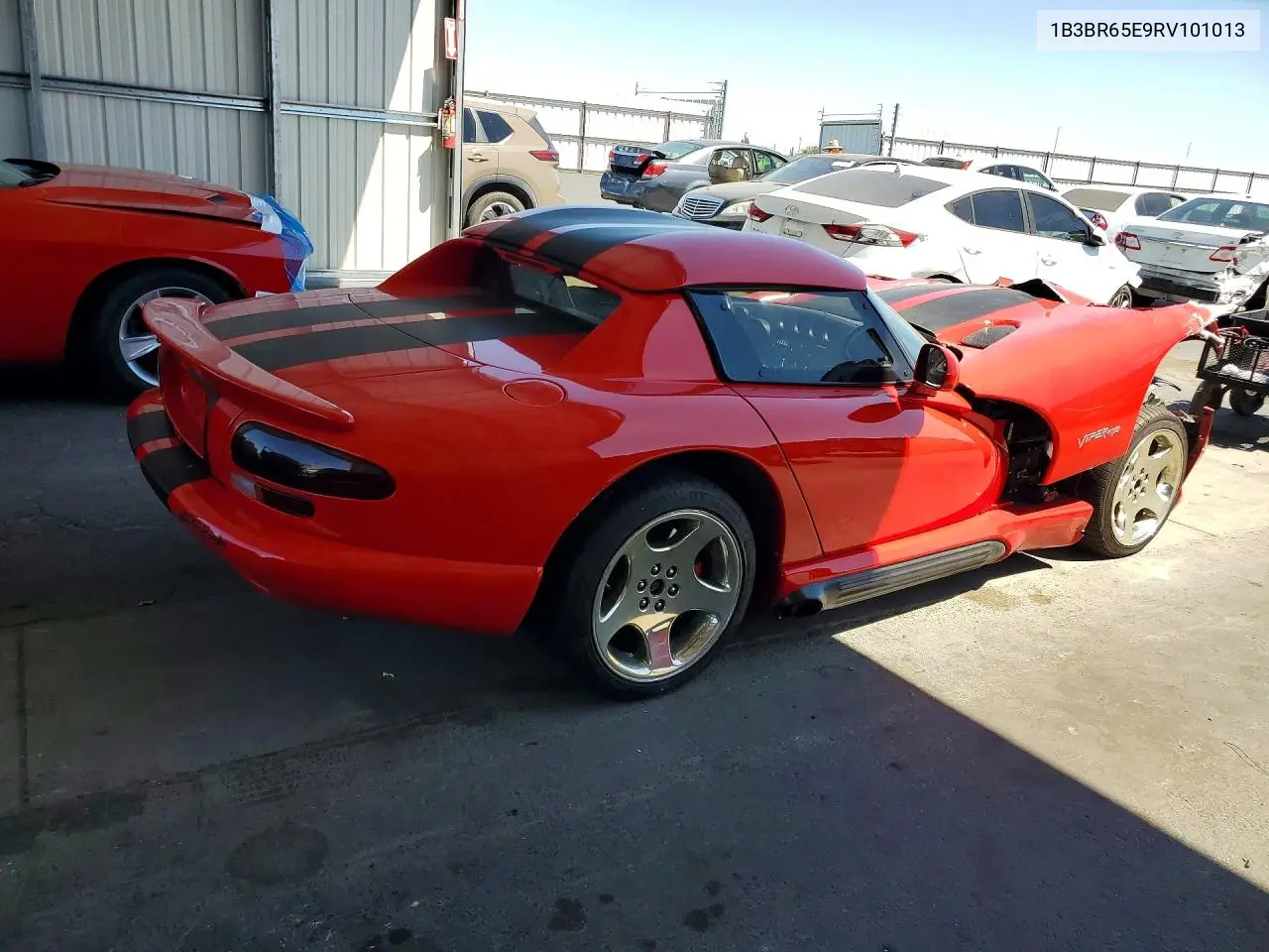 1994 Dodge Viper Rt-10 VIN: 1B3BR65E1RV100261 Lot: 54008946