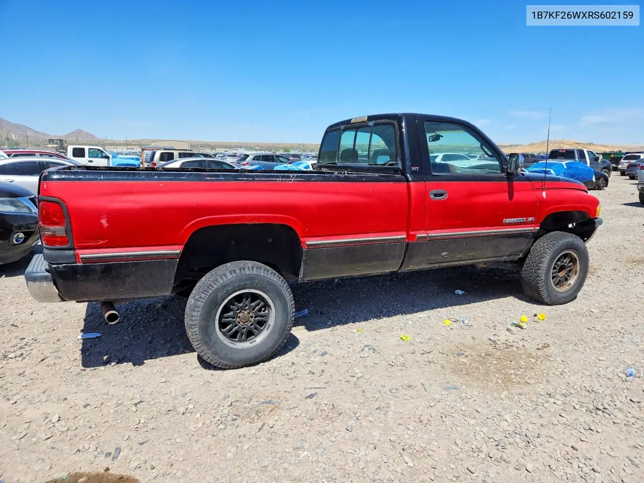 1994 Dodge Ram 2500 VIN: 1B7KF26WXRS602159 Lot: 55116096