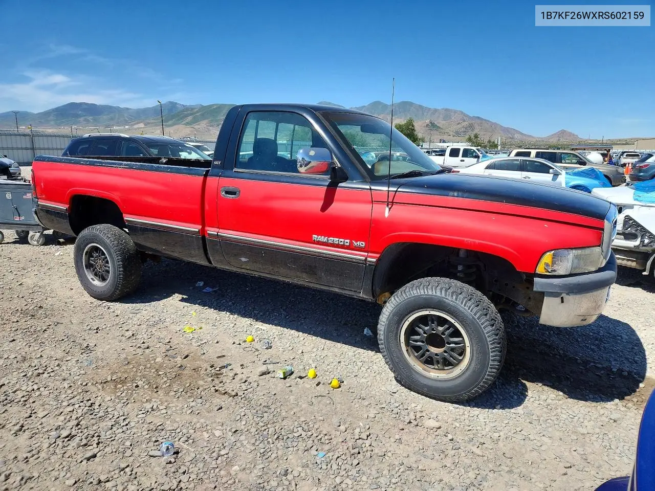 1994 Dodge Ram 2500 VIN: 1B7KF26WXRS602159 Lot: 55116096