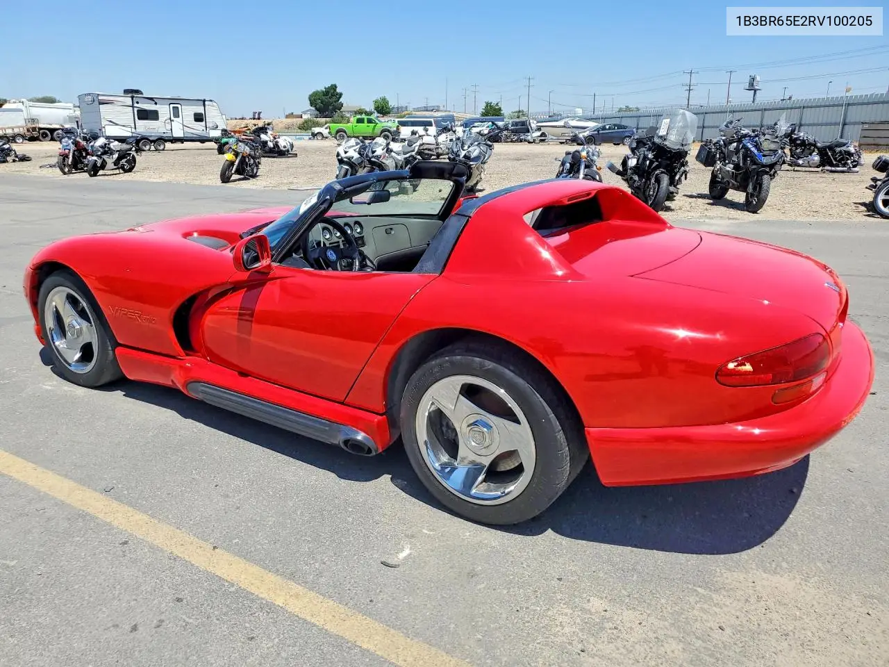1994 Dodge Viper Rt-10 VIN: 1B3BR65E2RV100205 Lot: 59735286
