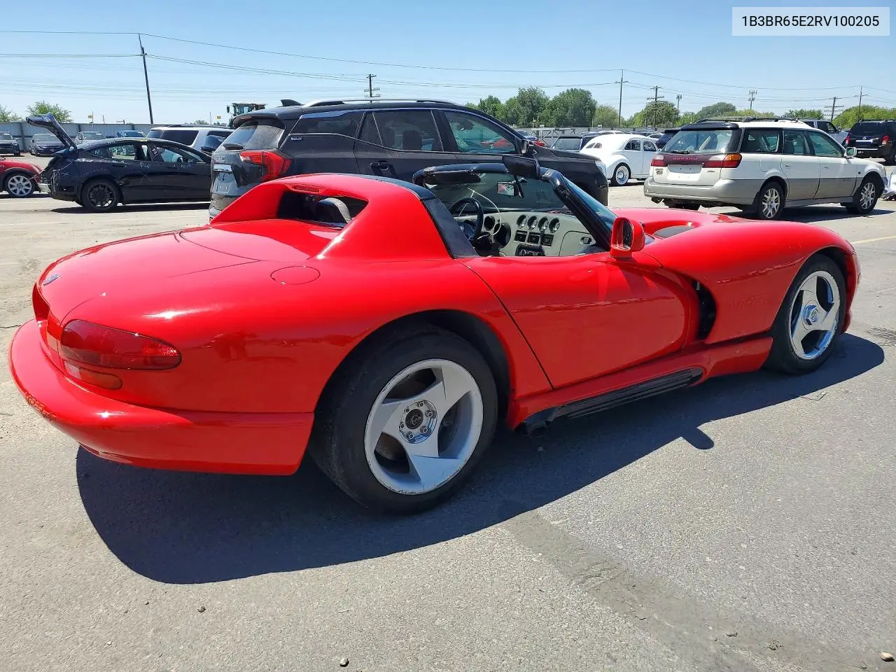 1994 Dodge Viper Rt-10 VIN: 1B3BR65E2RV100205 Lot: 59735286