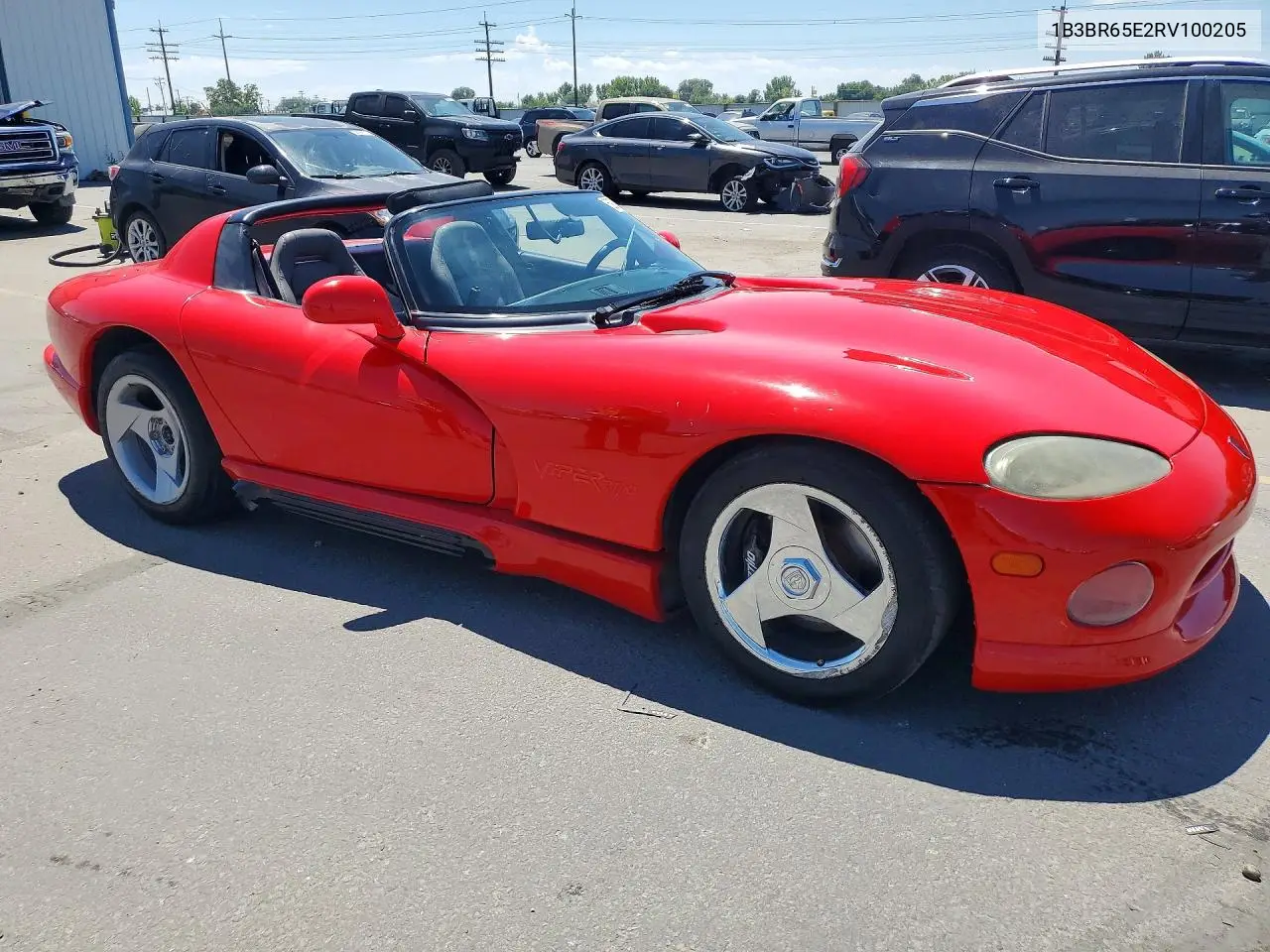 1994 Dodge Viper Rt-10 VIN: 1B3BR65E2RV100205 Lot: 59735286