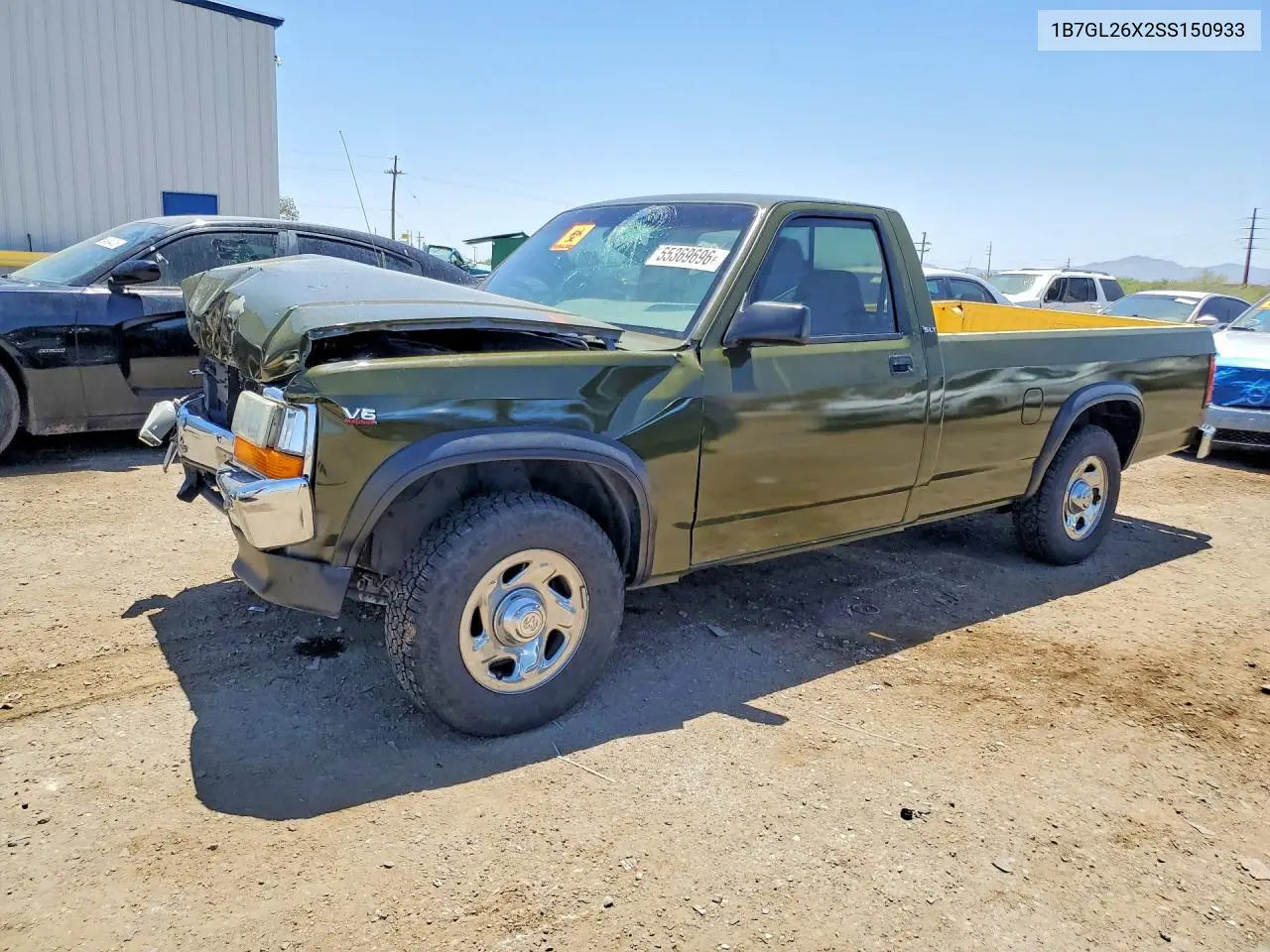1995 Dodge Dakota VIN: 1B7GL26X2SS150933 Lot: 55369696