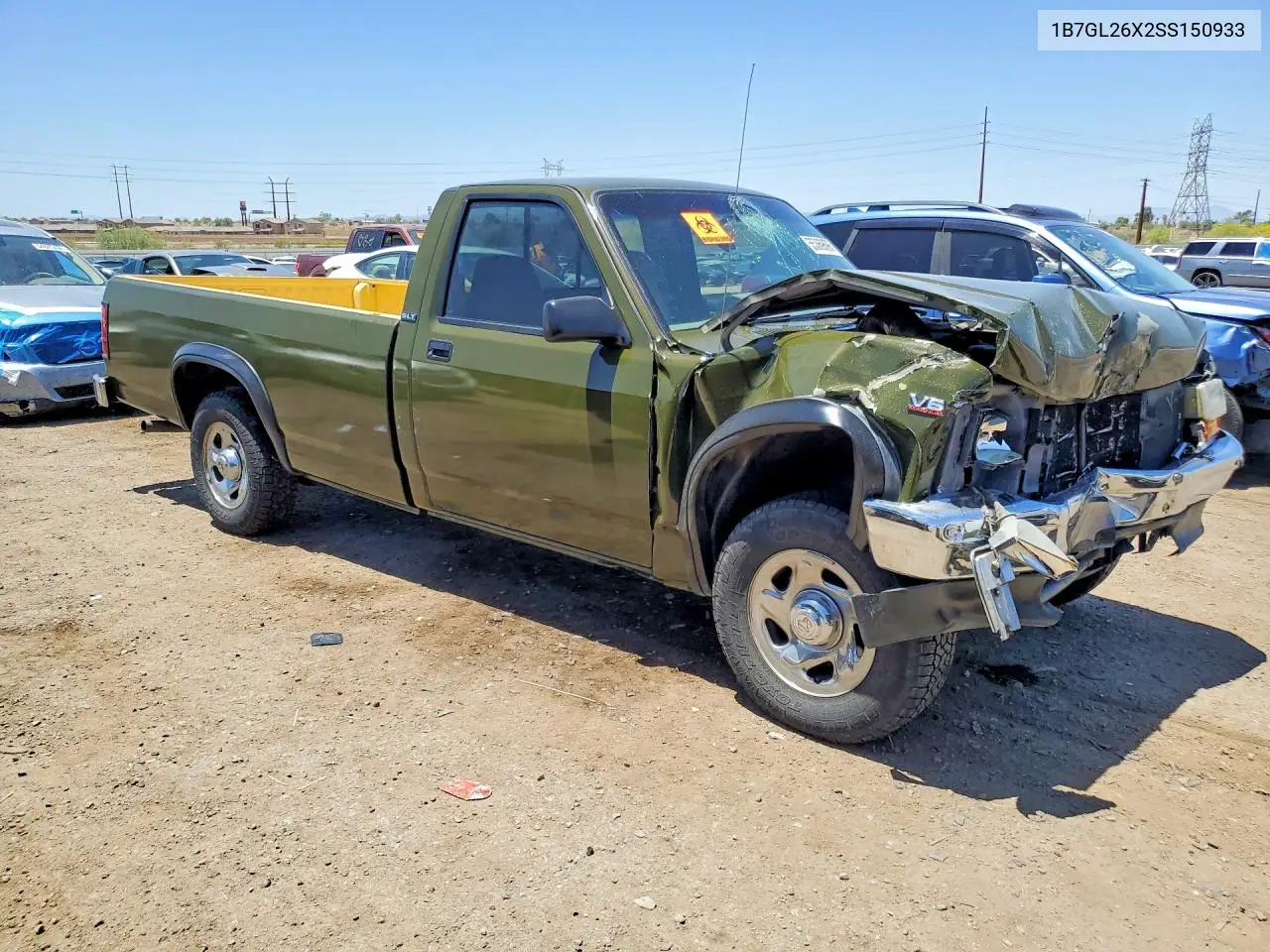 1995 Dodge Dakota VIN: 1B7GL26X2SS150933 Lot: 55369696