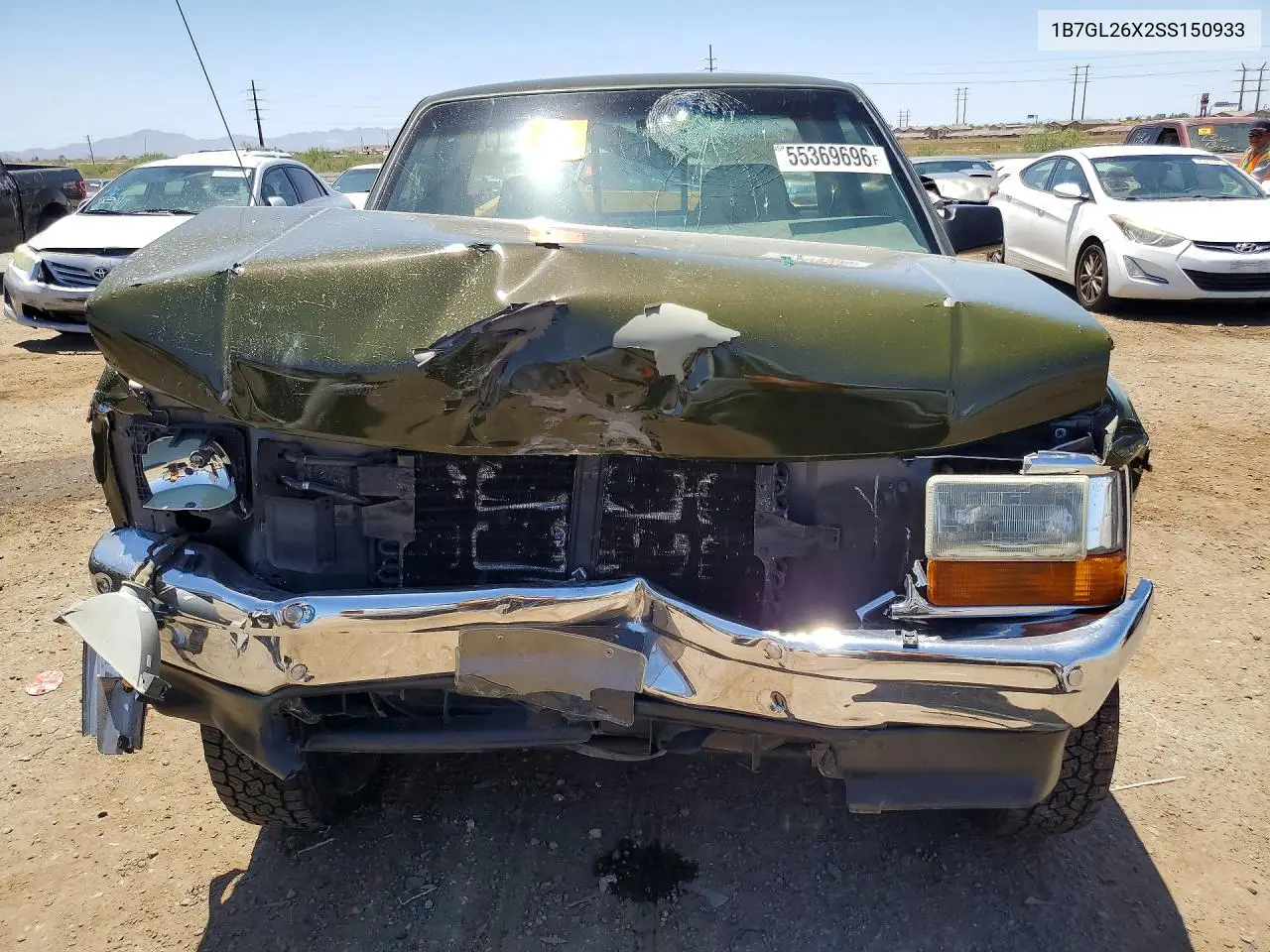 1995 Dodge Dakota VIN: 1B7GL26X2SS150933 Lot: 55369696