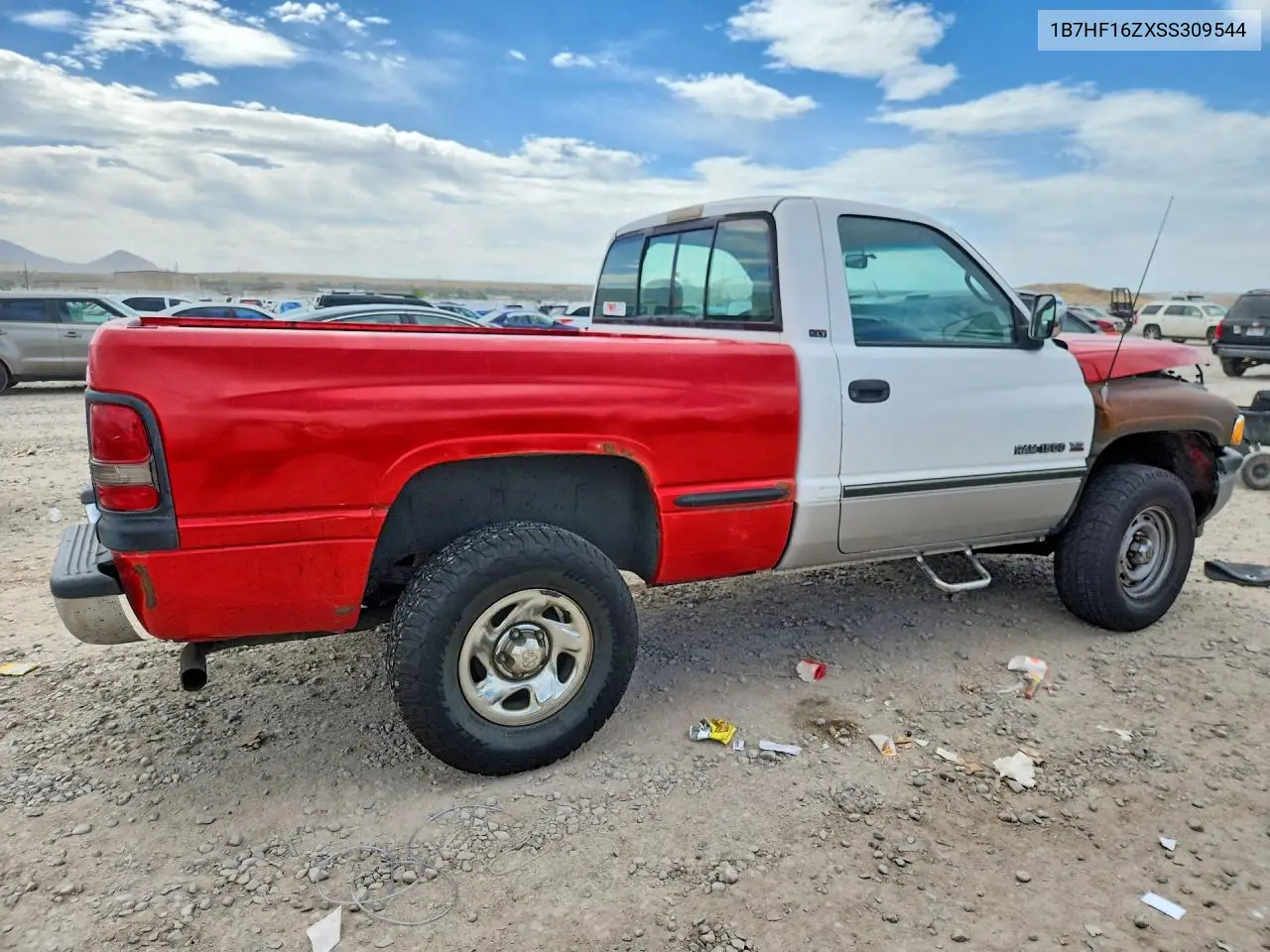 1995 Dodge Ram 1500 VIN: 1B7HF16ZXSS309544 Lot: 56276736