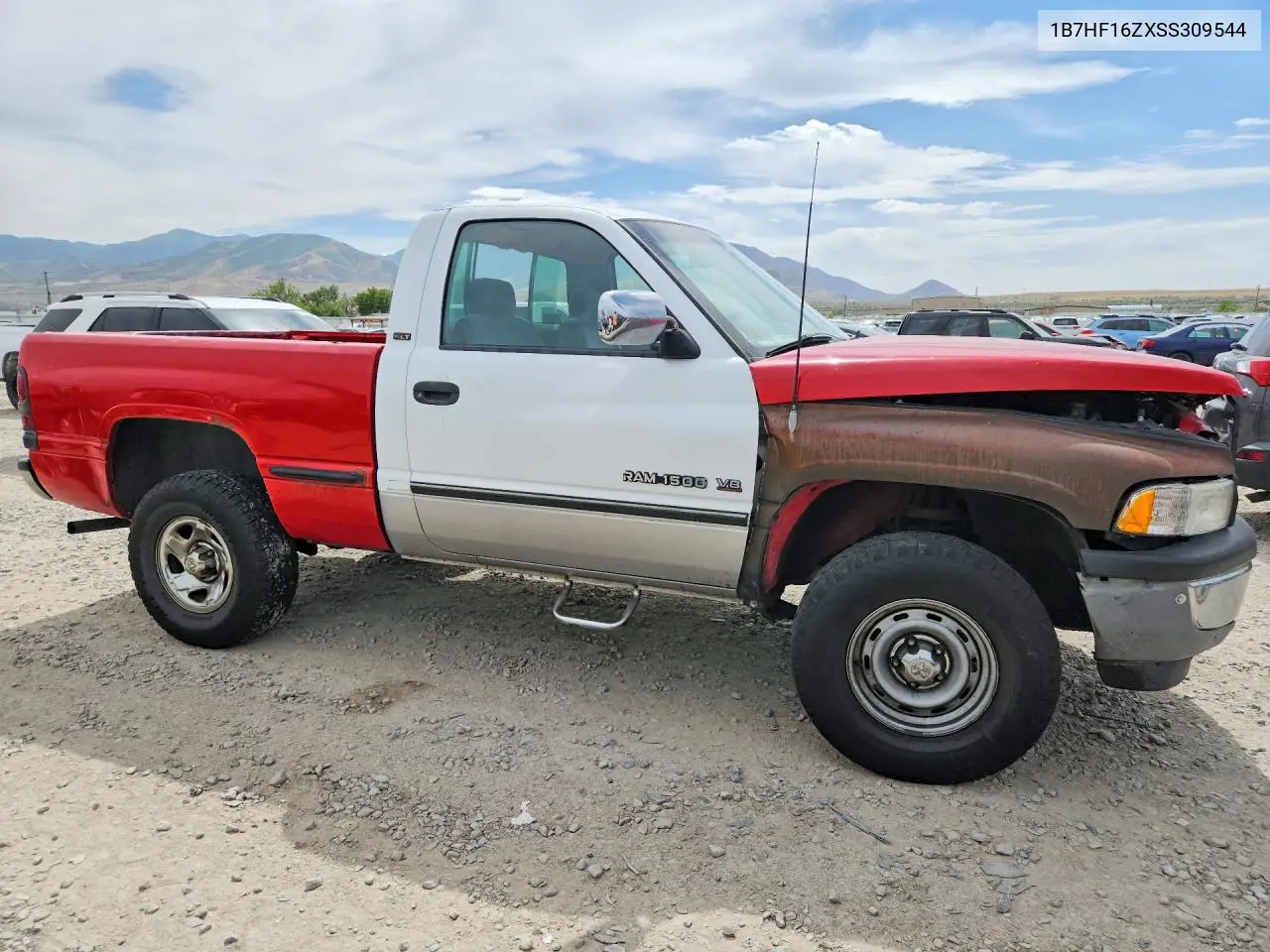 1995 Dodge Ram 1500 VIN: 1B7HF16ZXSS309544 Lot: 56276736