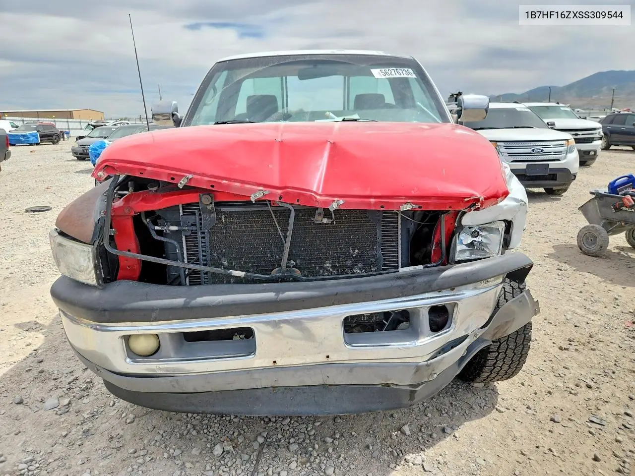 1995 Dodge Ram 1500 VIN: 1B7HF16ZXSS309544 Lot: 56276736