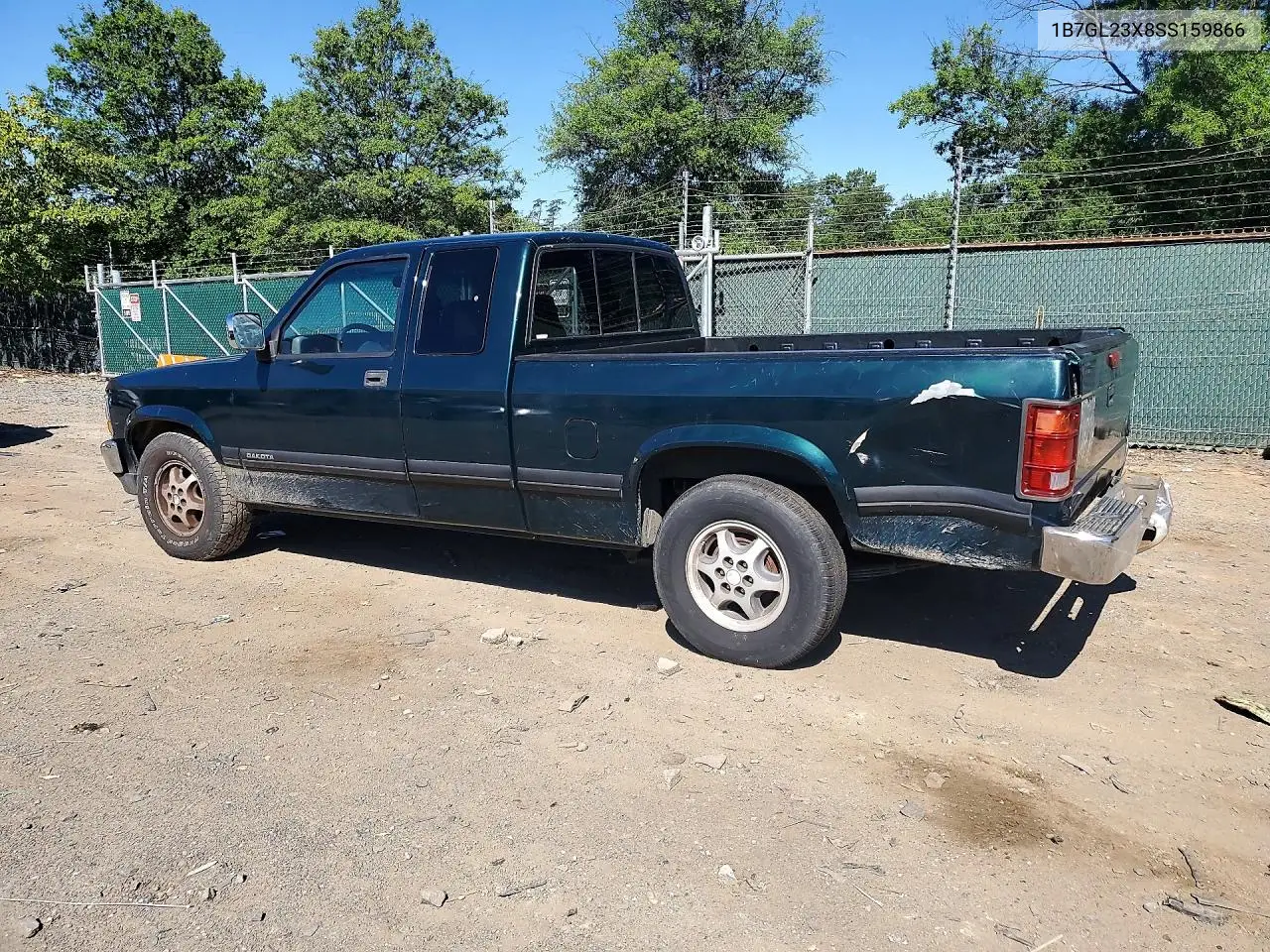 1995 Dodge Dakota VIN: 1B7GL23X8SS159866 Lot: 57335926