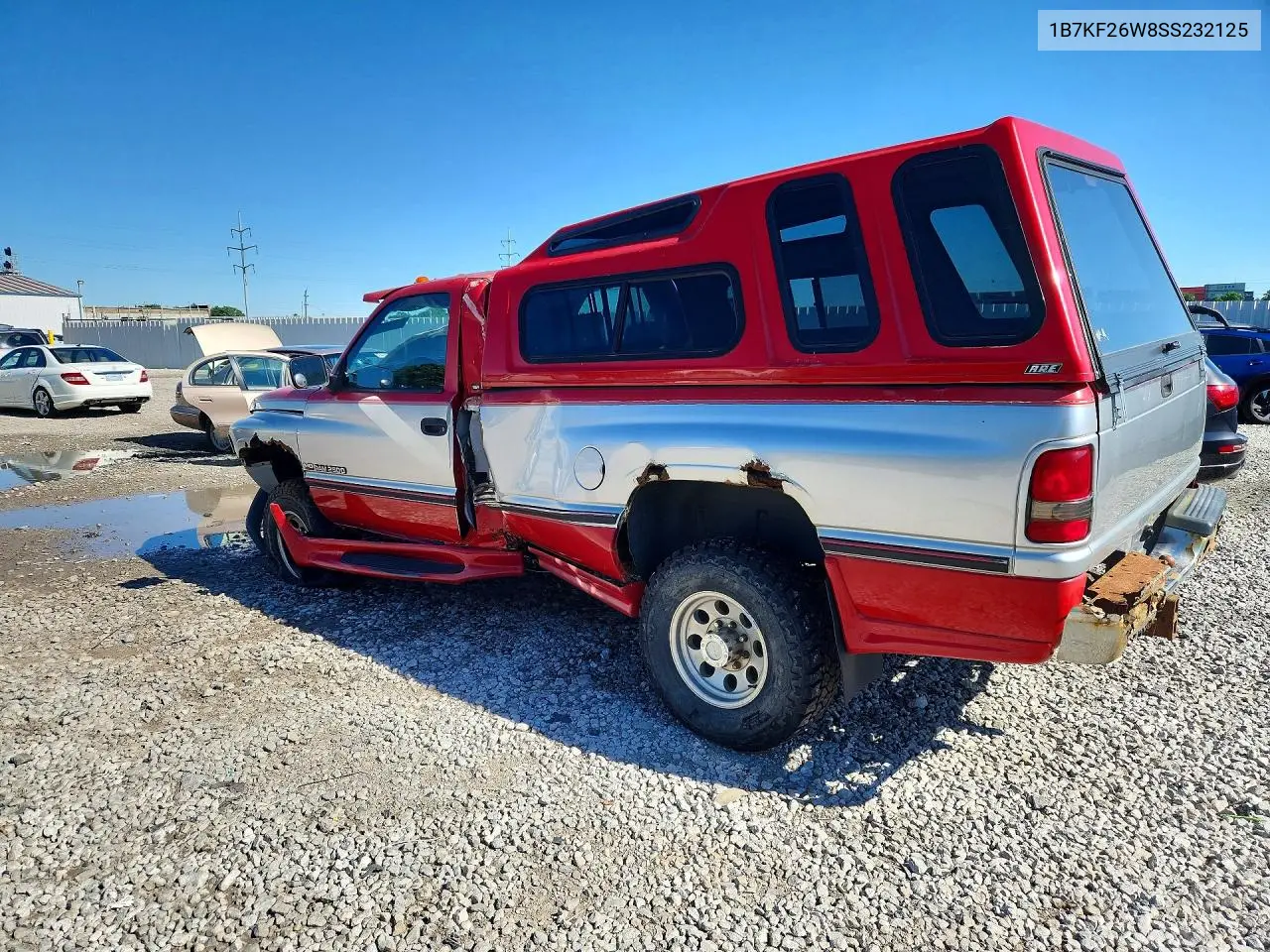 1995 Dodge Ram 2500 VIN: 1B7KF26W8SS232125 Lot: 58529896
