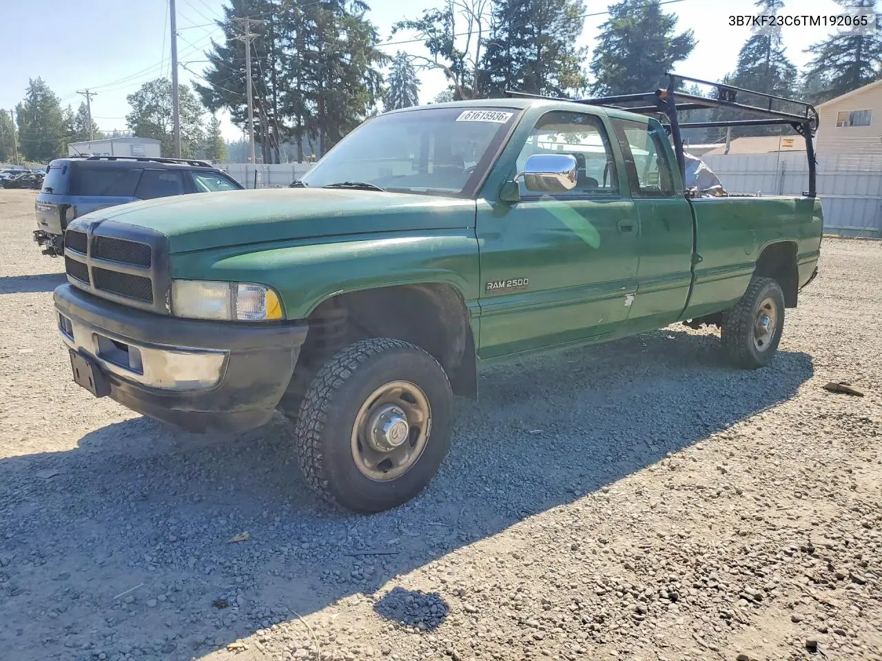 1996 Dodge Ram 2500 VIN: 3B7KF23C6TM192065 Lot: 61615936