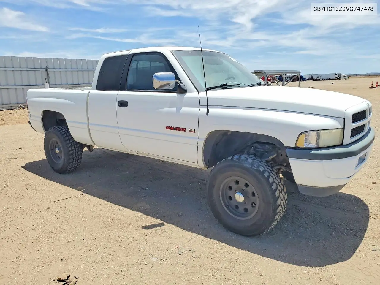 1997 Dodge Ram 1500 VIN: 3B7HC13Z9VG747478 Lot: 54816656