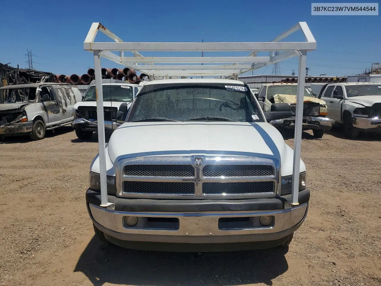 1997 Dodge Ram 2500 VIN: 3B7KC23W7VM544544 Lot: 55421516