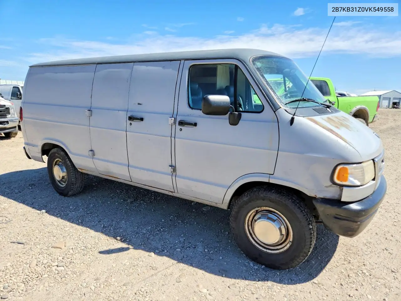 1997 Dodge Ram Van VIN: 2B7KB31Z0VK549558 Lot: 55469926
