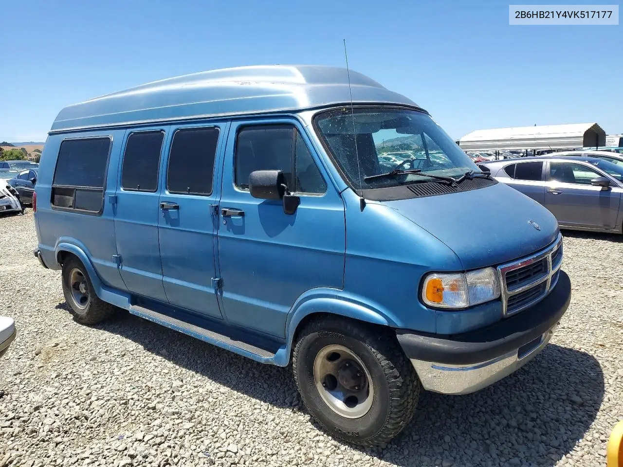 1997 Dodge Ram Van B2500 VIN: 2B6HB21Y4VK517177 Lot: 55959716