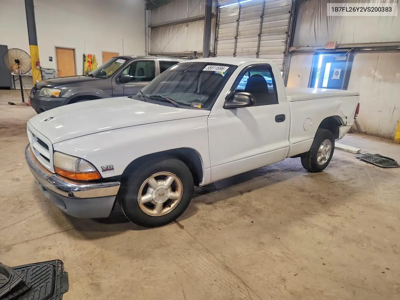 1997 Dodge Dakota VIN: 1B7FL26Y2VS200383 Lot: 58911696