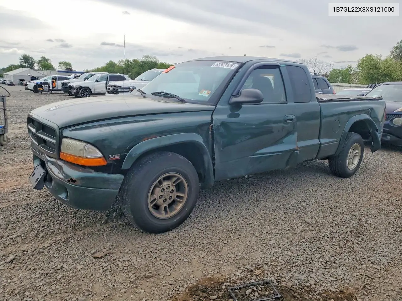 1999 Dodge Dakota VIN: 1B7GL22X8XS121000 Lot: 52703166