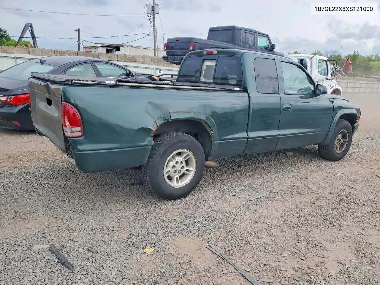 1999 Dodge Dakota VIN: 1B7GL22X8XS121000 Lot: 52703166