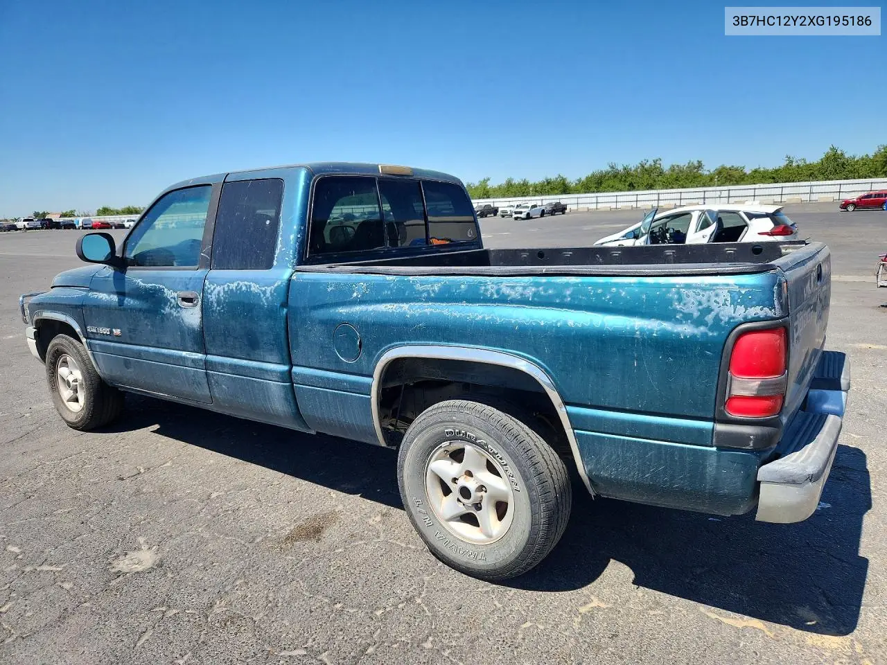 1999 Dodge Ram 1500 VIN: 3B7HC12Y2XG195186 Lot: 58315286