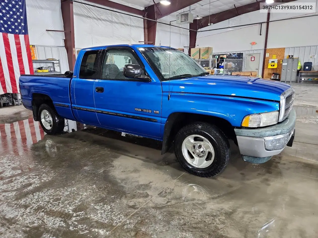 1999 Dodge Ram 1500 VIN: 3B7HC13Y9XG154312 Lot: 58334366