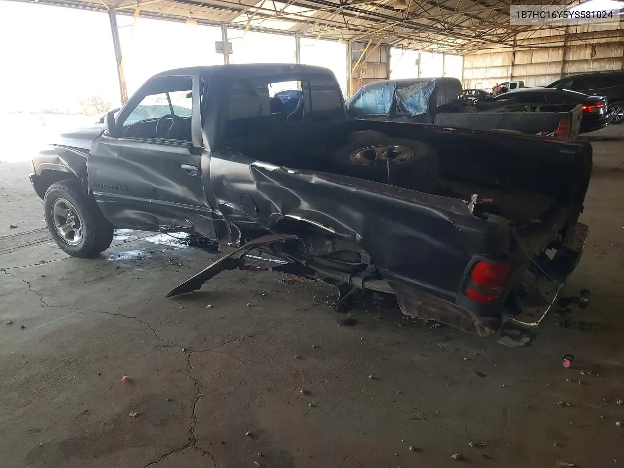 2000 Dodge Ram 1500 VIN: 1B7HC16Y5YS581024 Lot: 57878666