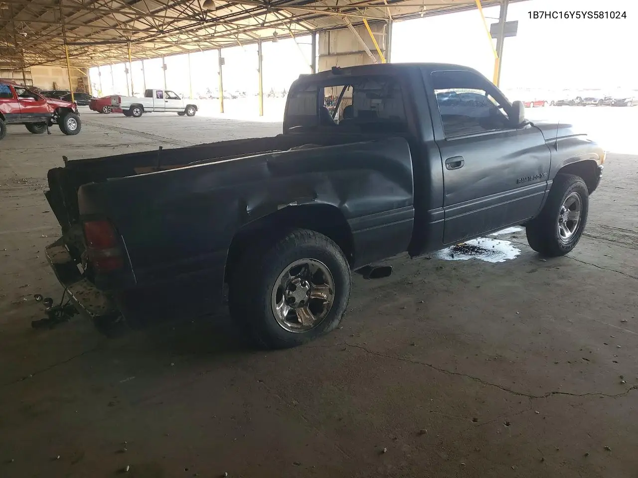 2000 Dodge Ram 1500 VIN: 1B7HC16Y5YS581024 Lot: 57878666
