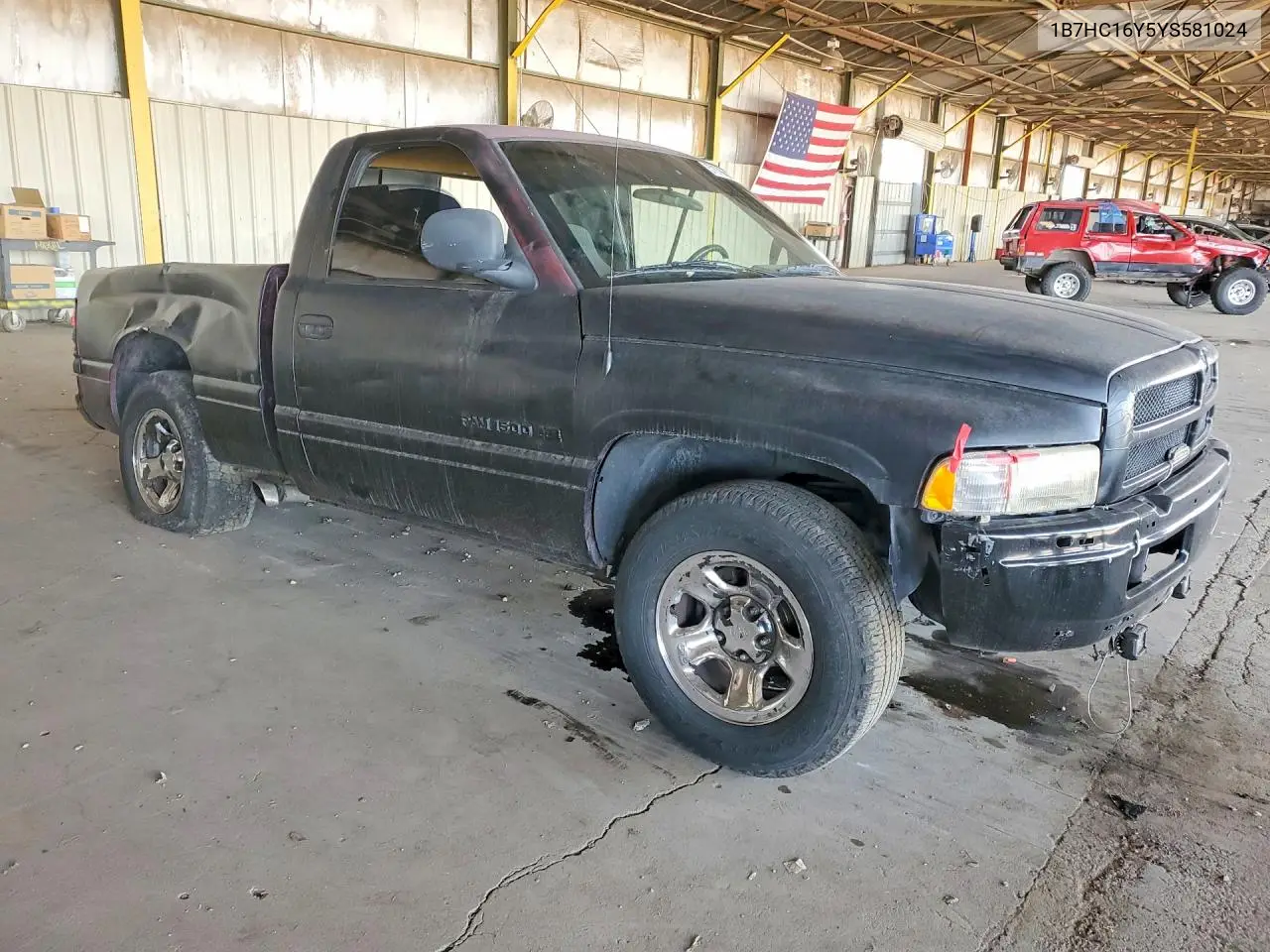 2000 Dodge Ram 1500 VIN: 1B7HC16Y5YS581024 Lot: 57878666