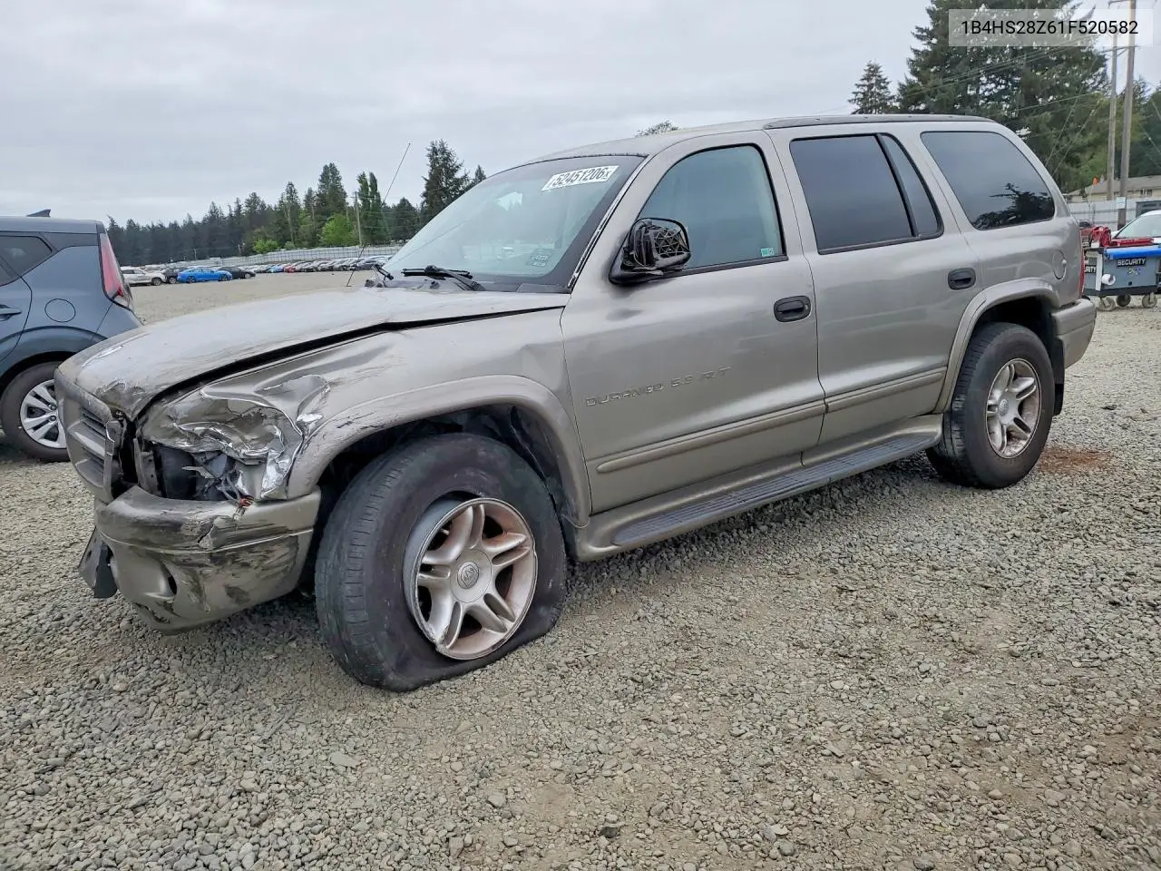 2001 Dodge Durango VIN: 1B4HS28Z61F520582 Lot: 52451206
