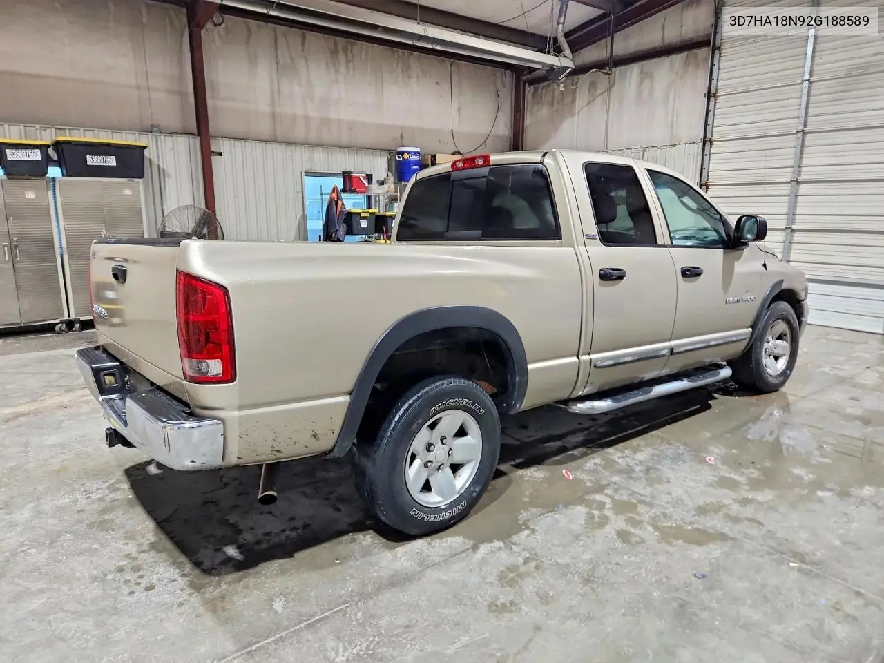 2002 Dodge 1500 Slt VIN: 3D7HA18N92G188589 Lot: 57969266