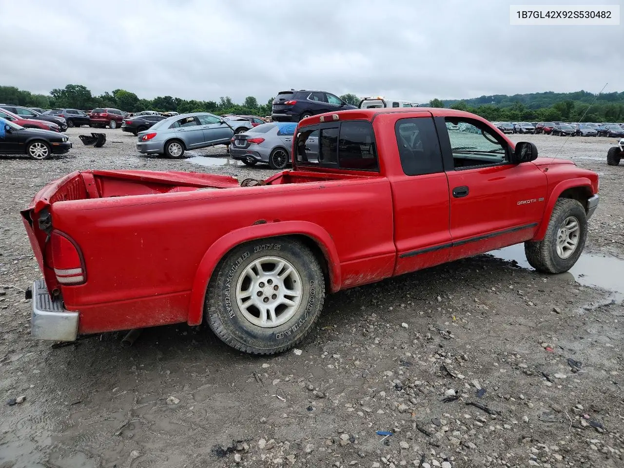 2002 Dodge Dakota Slt VIN: 1B7GL42X92S530482 Lot: 58441406
