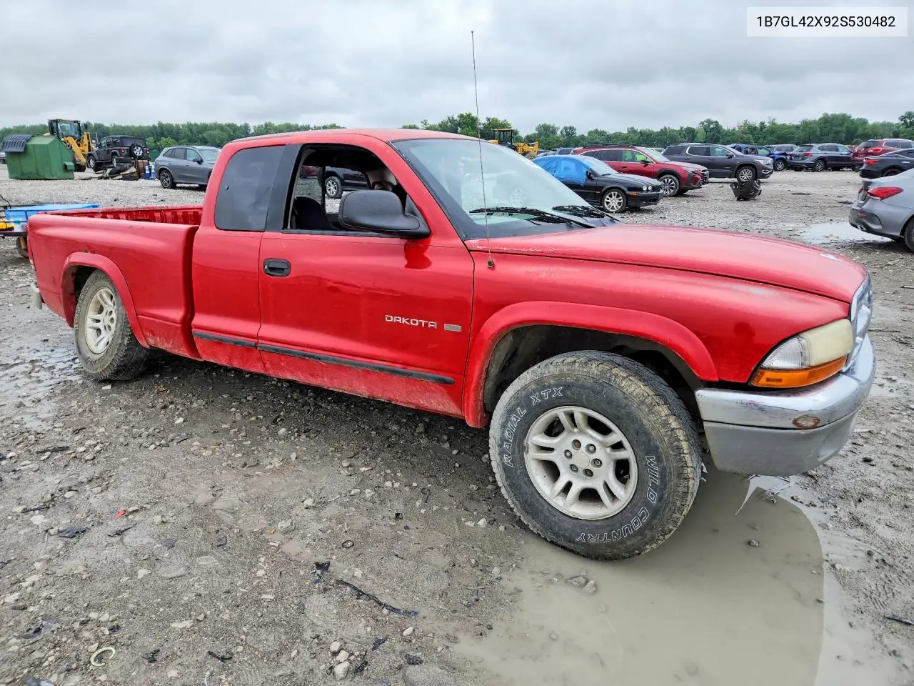 2002 Dodge Dakota Slt VIN: 1B7GL42X92S530482 Lot: 58441406