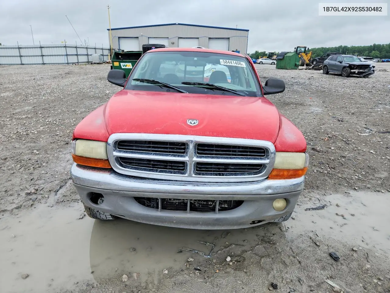 2002 Dodge Dakota Slt VIN: 1B7GL42X92S530482 Lot: 58441406