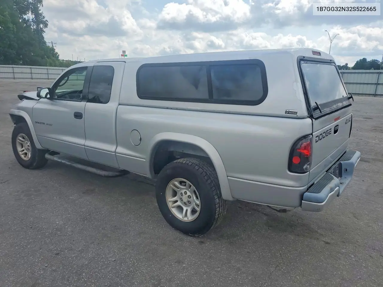 2002 Dodge Dakota Sport VIN: 1B7GG32N32S522665 Lot: 58452316