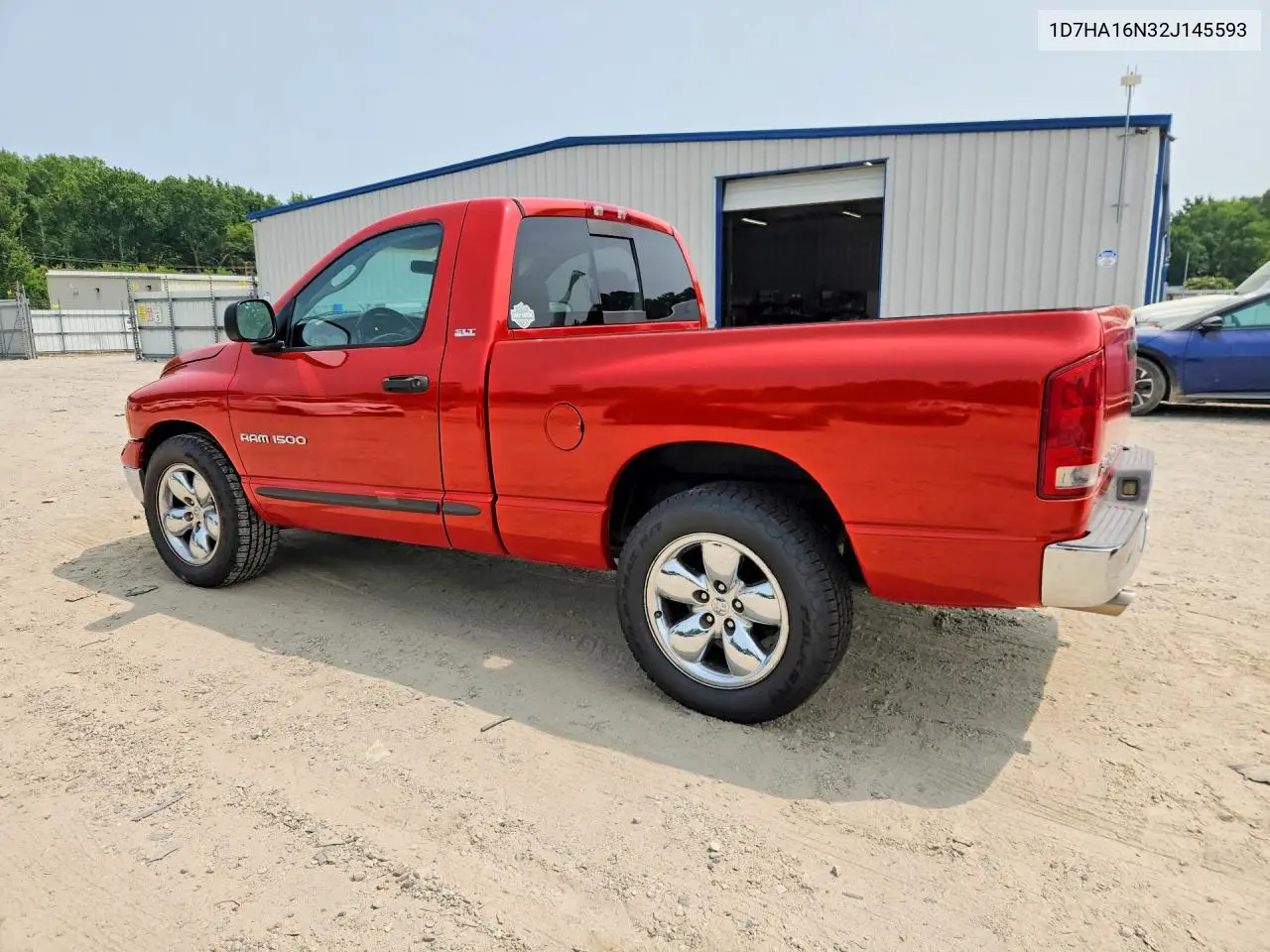 2002 Dodge Ram 1500 VIN: 1D7HA16N32J145593 Lot: 61513606