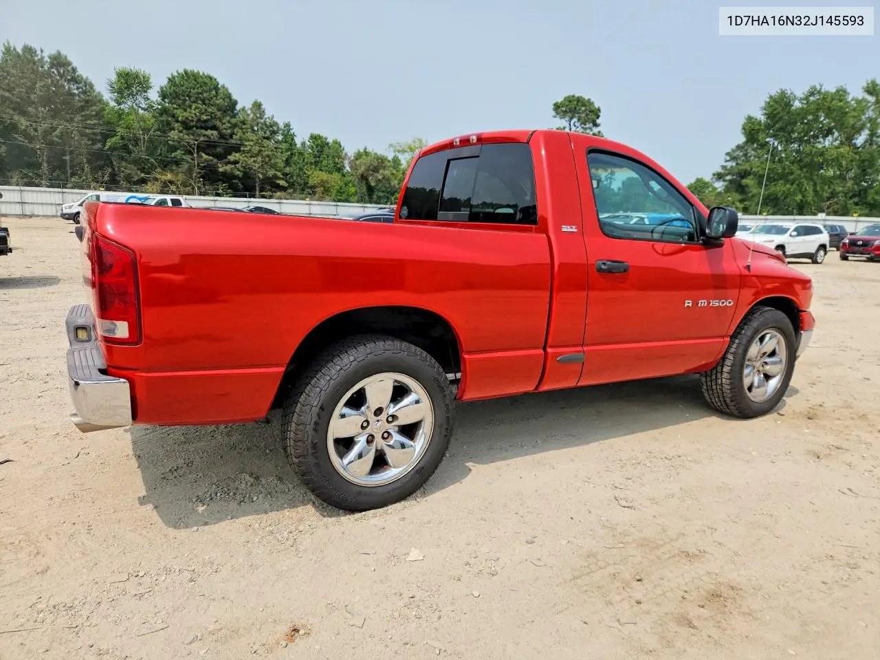2002 Dodge Ram 1500 VIN: 1D7HA16N32J145593 Lot: 61513606