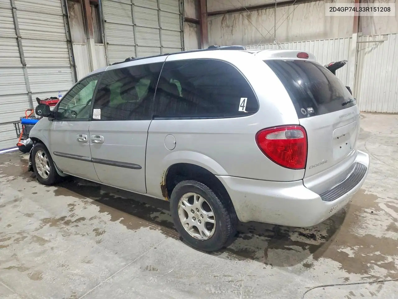 2003 Dodge Grand Caravan Ex VIN: 2D4GP74L33R151208 Lot: 58304796